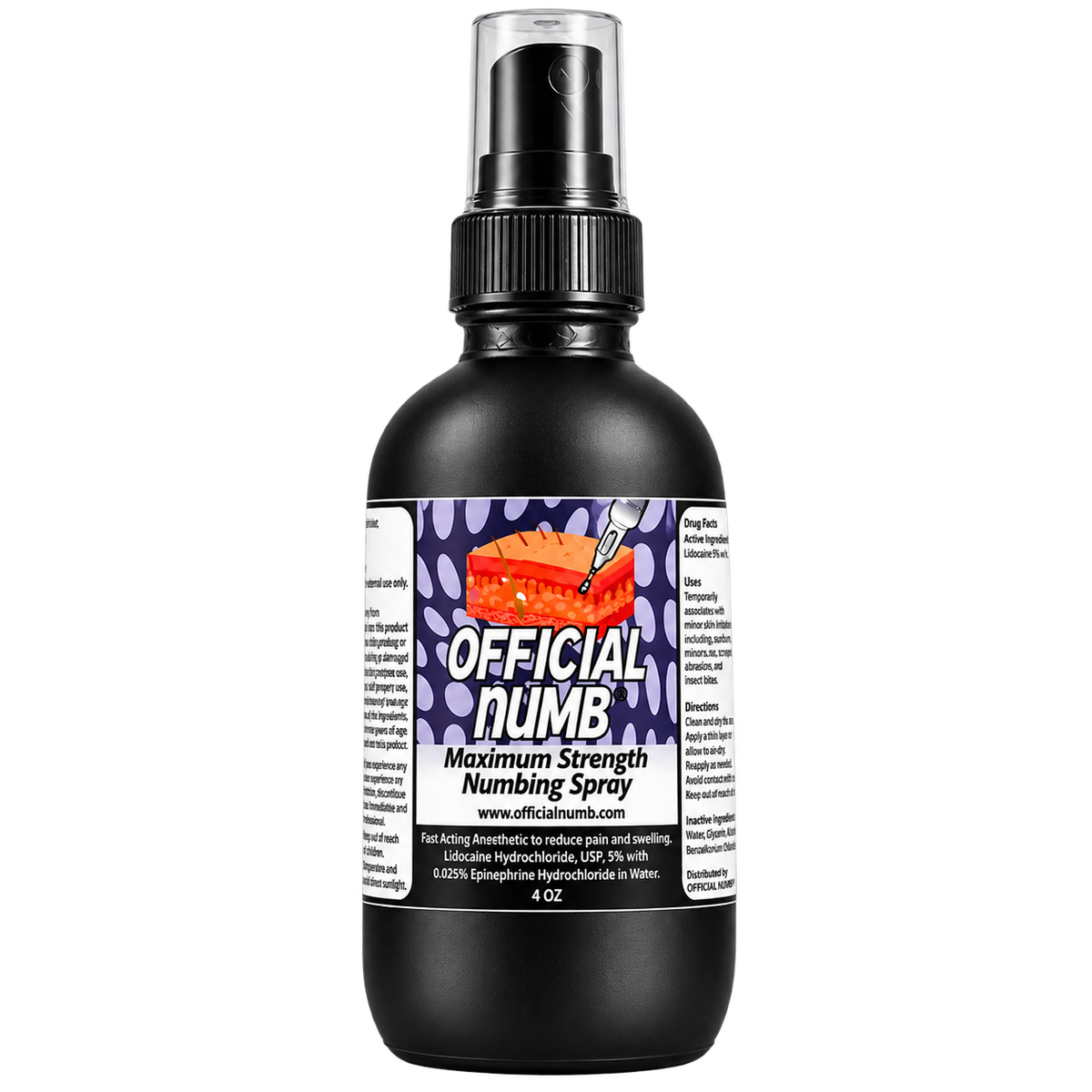 Official Numb Tattoo Numbing Spray