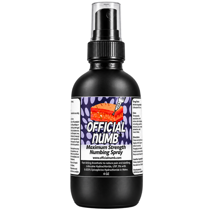 Official Numb Tattoo Numbing Spray