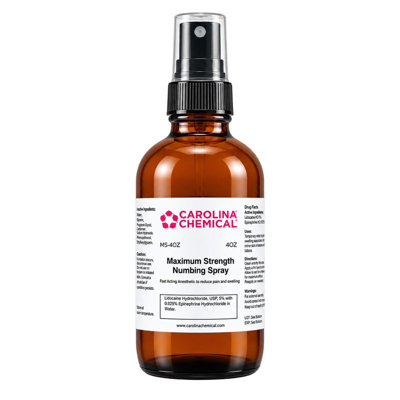 Carolina Chemical Tattoo Numbing Spray
