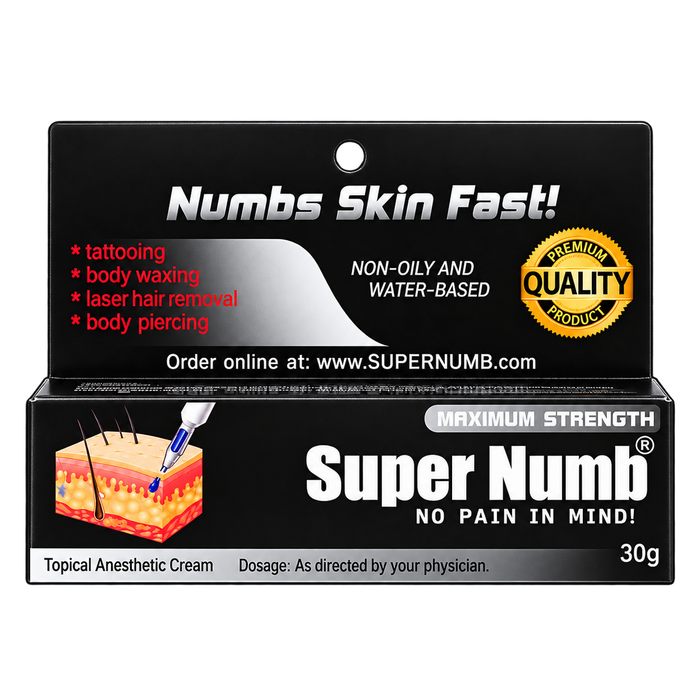 Super Numb Tattoo Numbing Cream