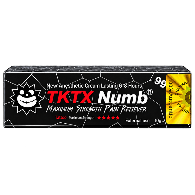 TKTX Numb Black & Red Tattoo Numbing Cream