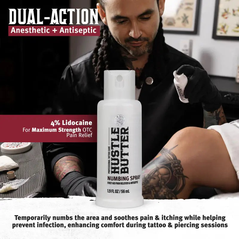 Hustle Butter Tattoo Numbing Spray
